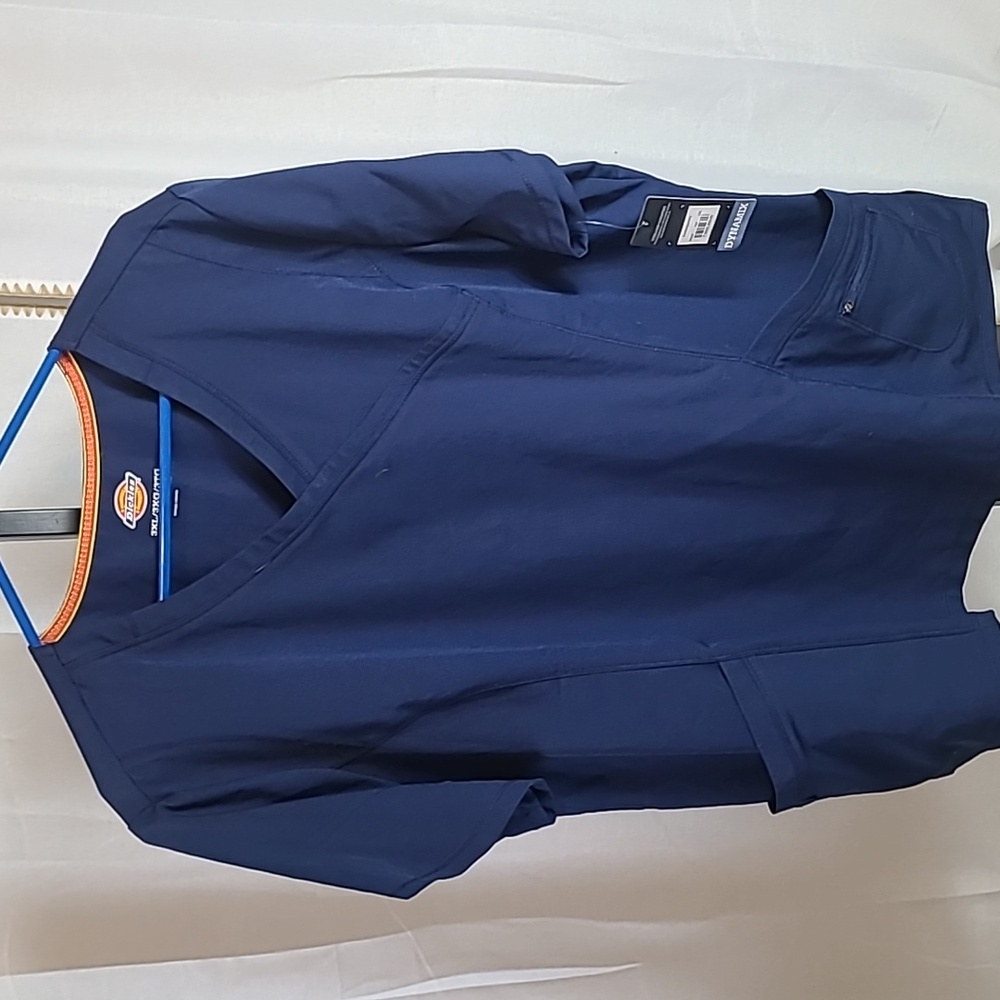 Navy Blue Scrubs Dickies 3x Top